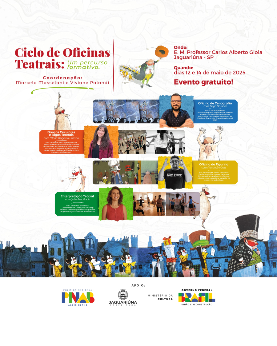 Prefeitura de Jaguariúna Promove Oficinas Teatrais Gratuitas para Alunos do Ensino Fundamental